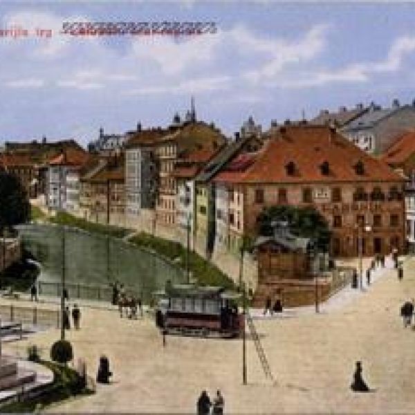 Old postcards of Ljubljana (Slovenia) from the beginning of the 20th century until World War II.